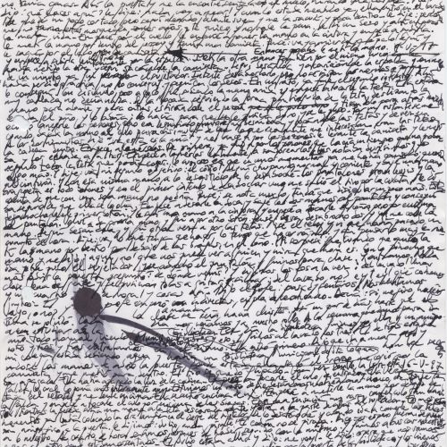 Sabotaje: Arte/Adrenalina "Su herencia" 2, manuscrito (Jq Ruiz Millet)