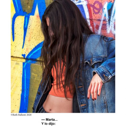 Sabotaje: Arte/Adrenalina, 'Los ojos de Marta" ", pág. 14, 1ª Ed. 2016