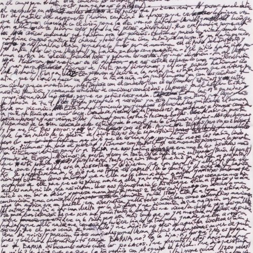 No me rayes "Mallorca" 1, manuscrito (Jq Ruiz Millet)