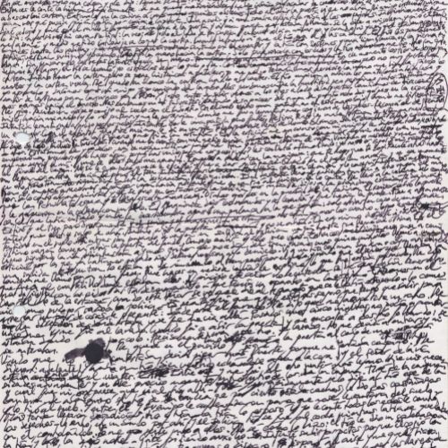 No me rayes "La escalera" 1, manuscrito (Jq Ruiz Millet)