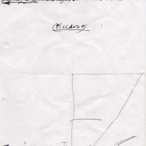 No me rayes "Pillando" 2, manuscrito (Jq Ruiz Millet)