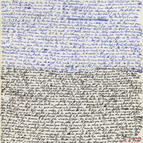 No me rayes "Espiritismo" 2, manuscrito (Jq Ruiz Millet)