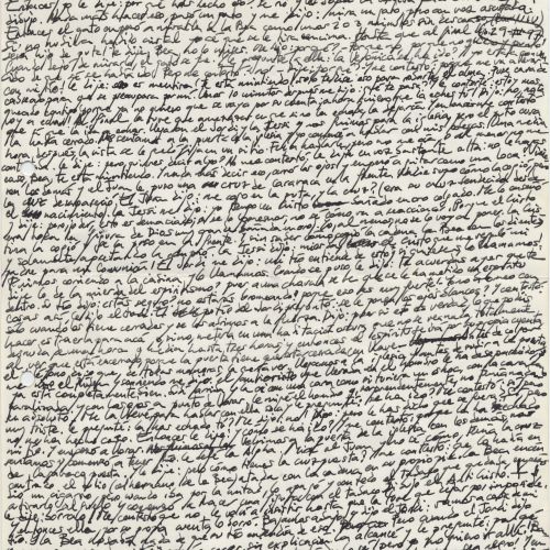 No me rayes "Espiritismo" 3, manuscrito (Jq Ruiz Millet)