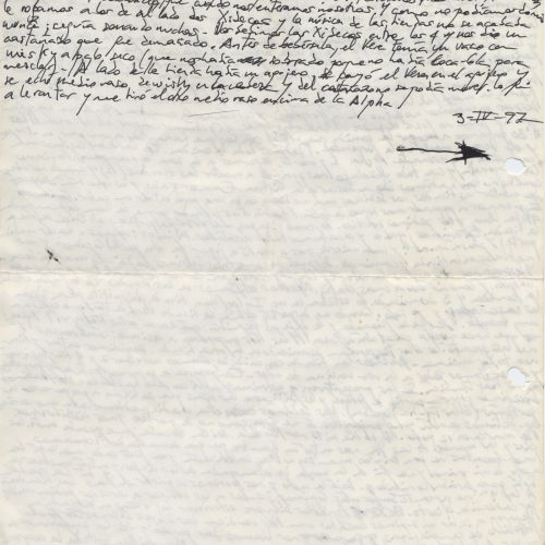 No me rayes "No me rayes" 2, manuscrito (Jq Ruiz Millet)